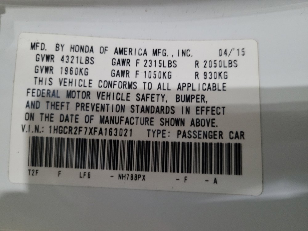 Used 2015 Honda Accord EX image 33