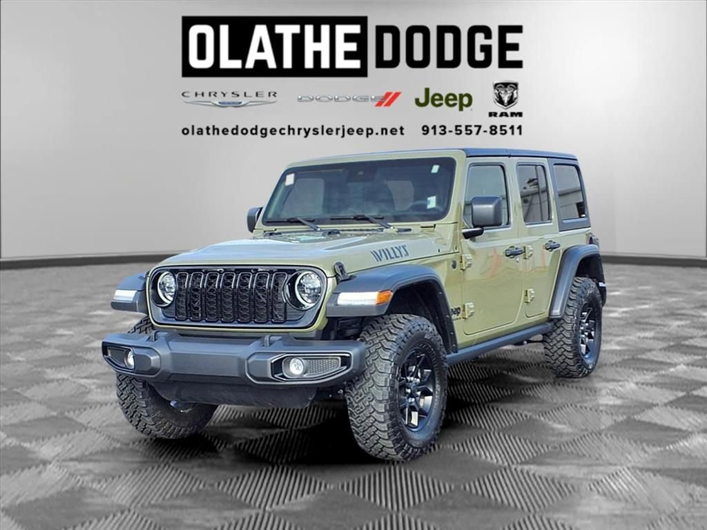 Certified 2025 Jeep Wrangler Willys