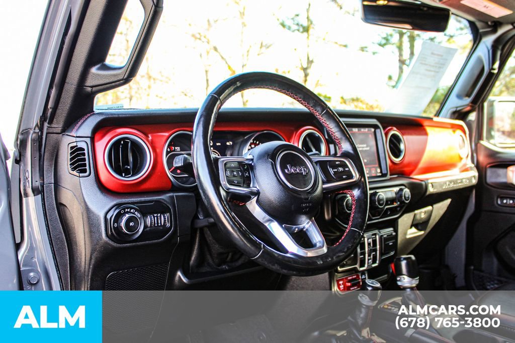 Used 2021 Jeep Wrangler Unlimited Rubicon w/ Uconnect 4C Nav & Sound Group AWD/4WD image 23
