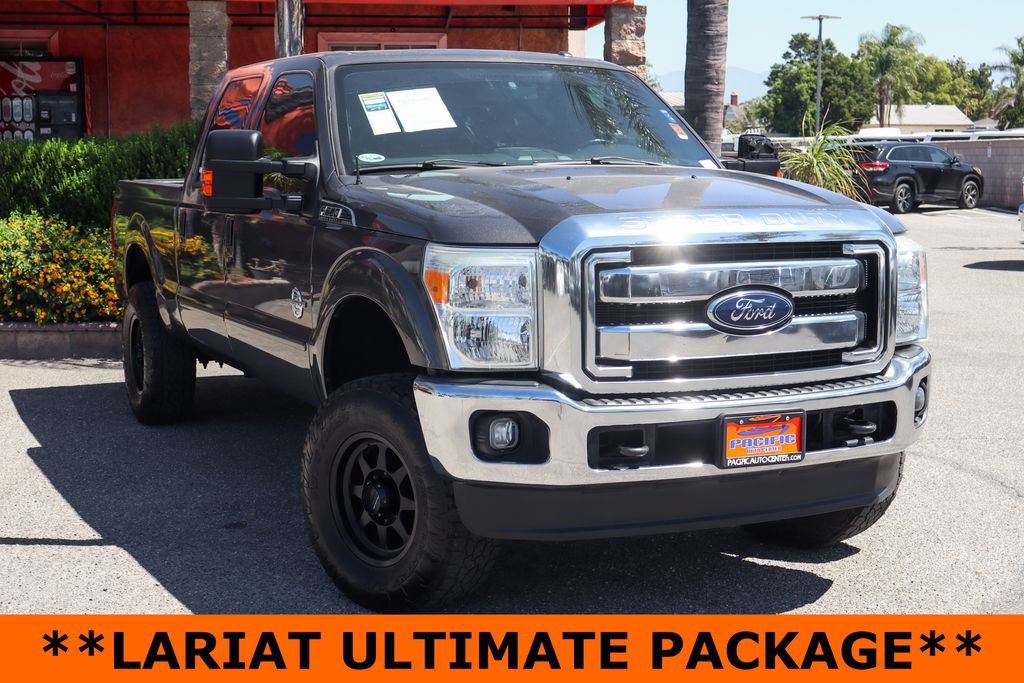 Used 2015 Ford F250 Lariat w/ Lariat Ultimate Package AWD/4WD image 2