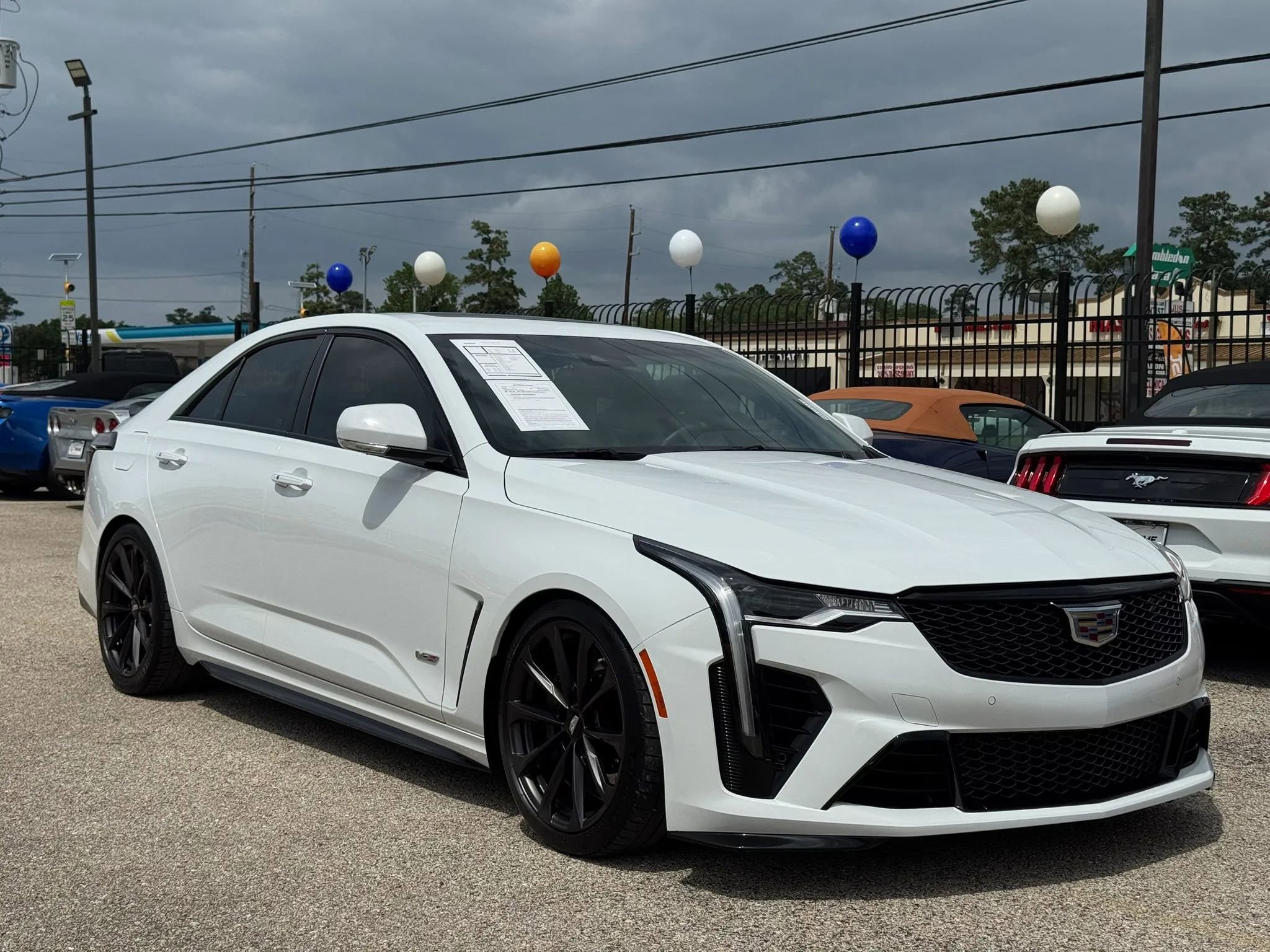 Used 2022 Cadillac CT4 V Blackwing w/ Driver Assist Package RWD image 7