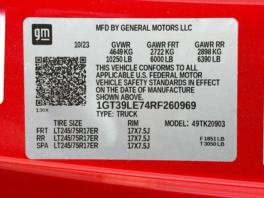 Used 2024 GMC Sierra 2500 Pro w/ Convenience Package AWD/4WD image 30