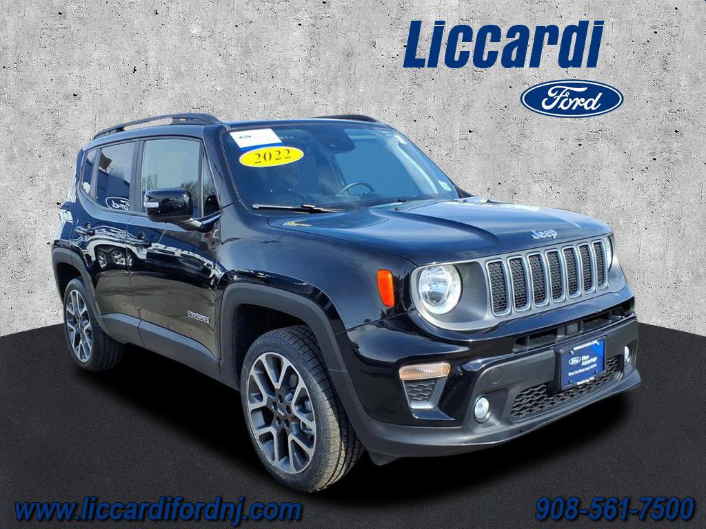 Used 2022 Jeep Renegade Limited w/ Sun, Sound & Wheels Group