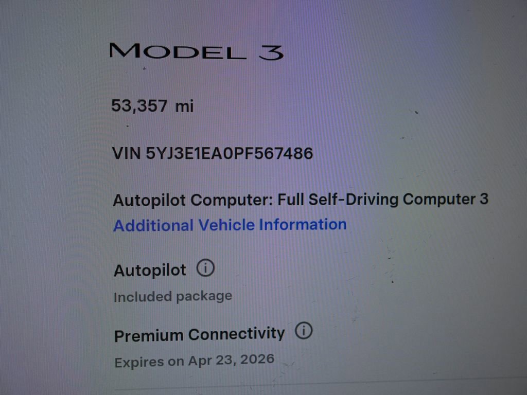 Used 2023 Tesla Model 3 Standard Range image 21