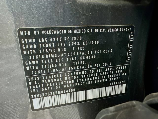 Used 2024 Volkswagen Taos SE FWD image 31