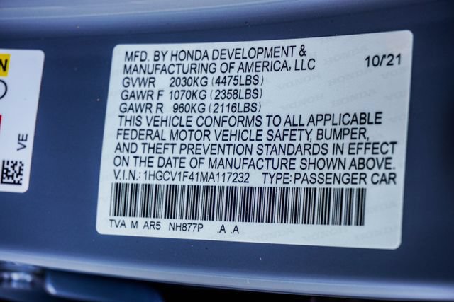 Used 2021 Honda Accord Sport Special Edition image 39