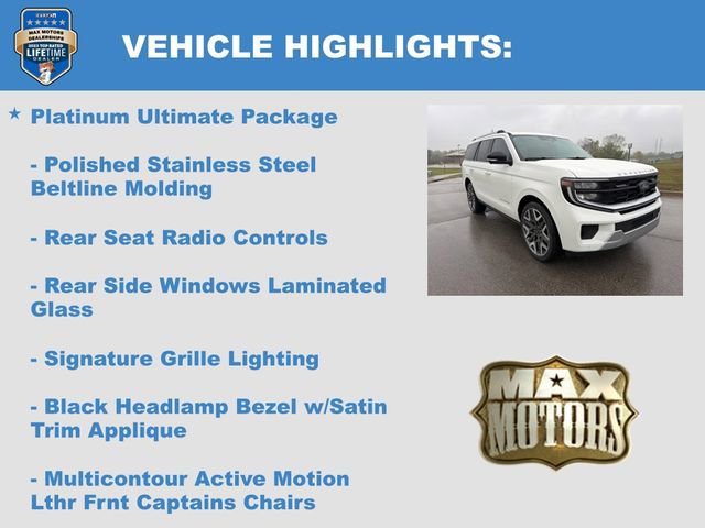 New 2025 Ford Expedition Platinum w/ Platinum Ultimate Package image 11