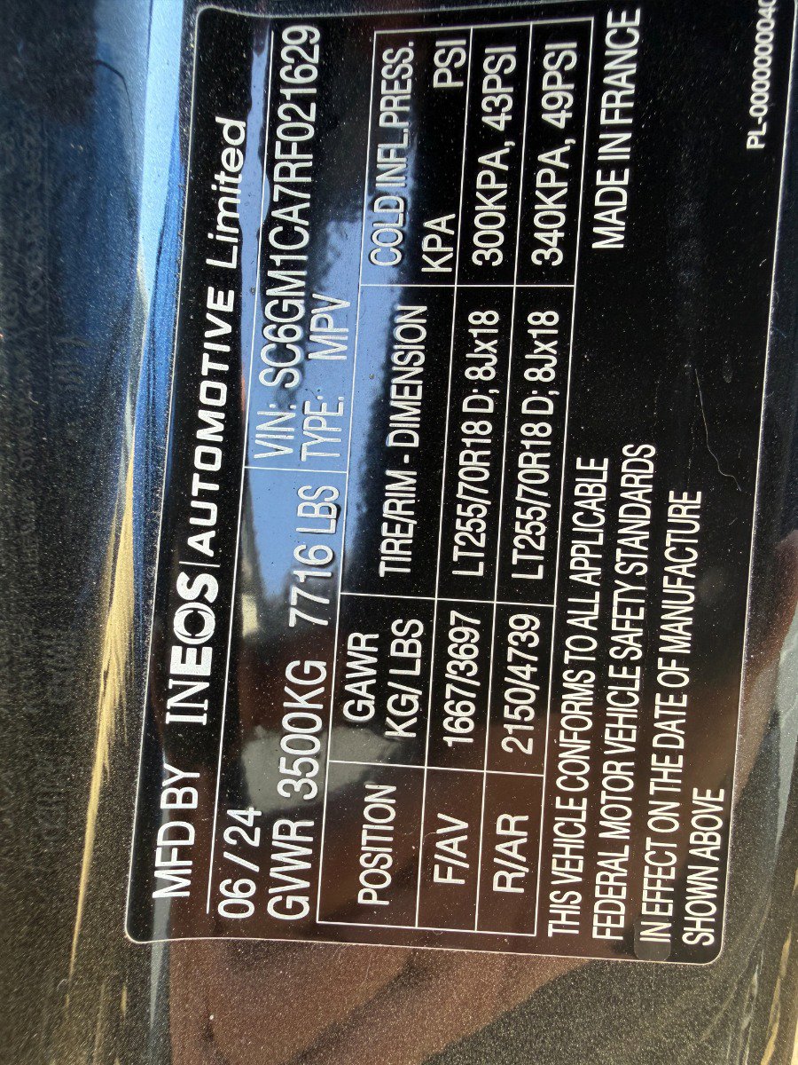 Used 2024 INEOS Grenadier image 34