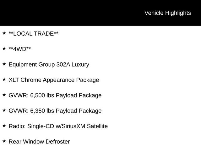 Used 2017 Ford F150 XLT w/ Equipment Group 302A Luxury image 4