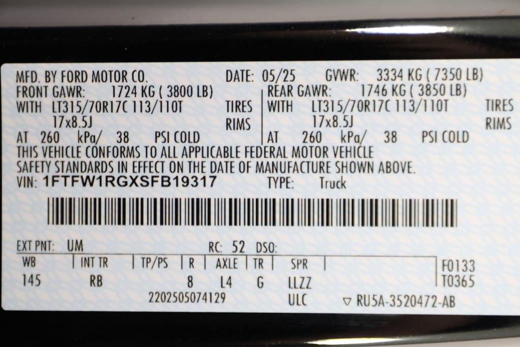 Used 2025 Ford F150 Raptor AWD/4WD image 58