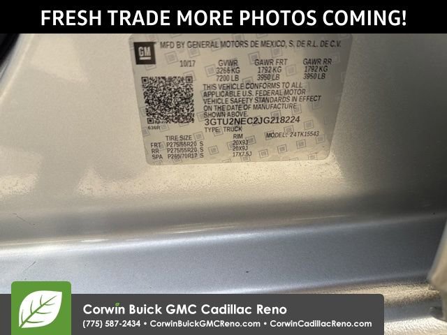 Used 2018 GMC Sierra 1500 SLT w/ SLT Premium Package image 3