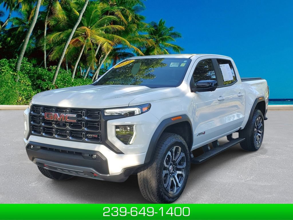 Certified 2024 GMC Canyon AT4 w/ Technology Package AWD/4WD image 1