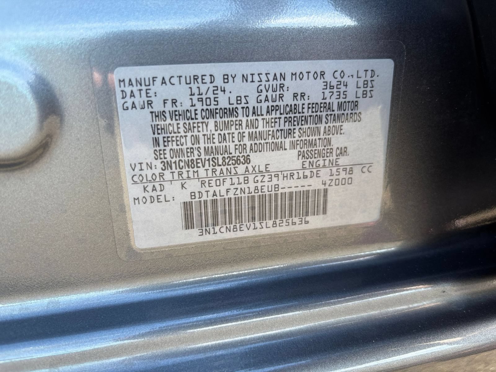Used 2025 Nissan Versa SV FWD image 26