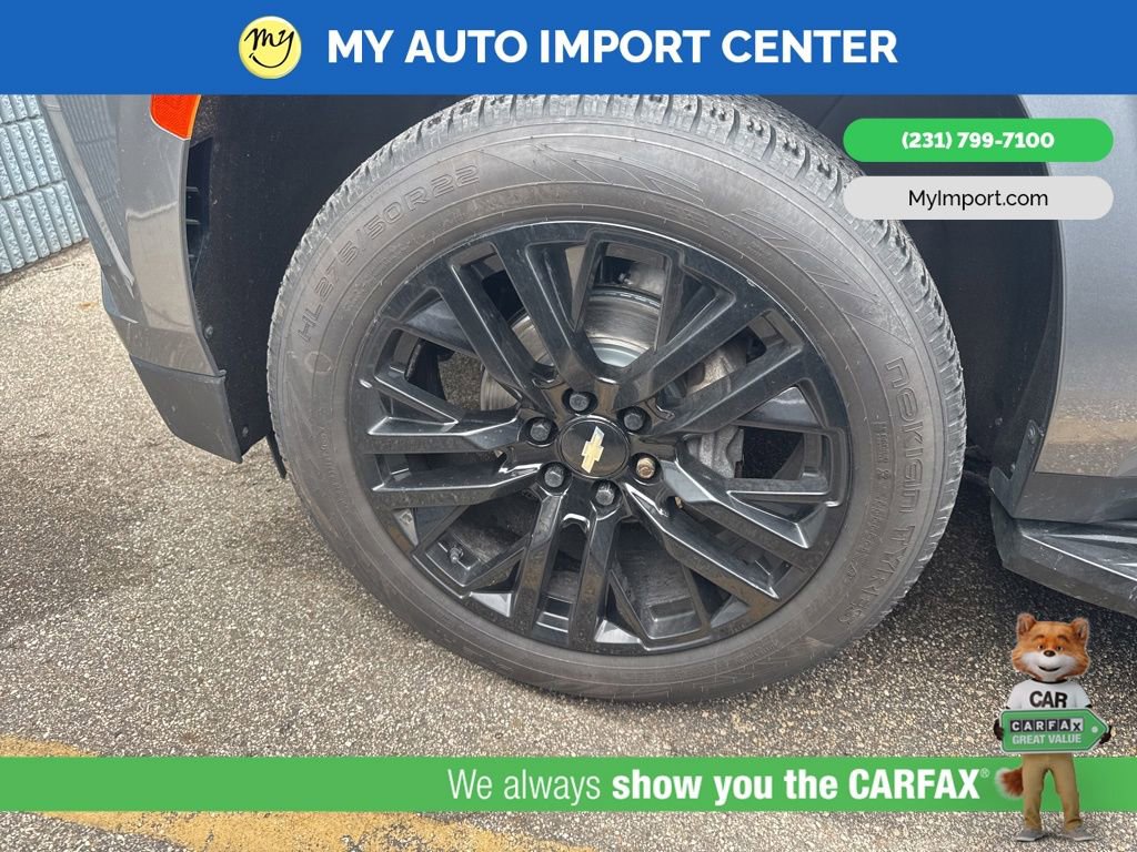 Used 2021 Chevrolet Tahoe LT w/ Rear Media and Nav Package image 9