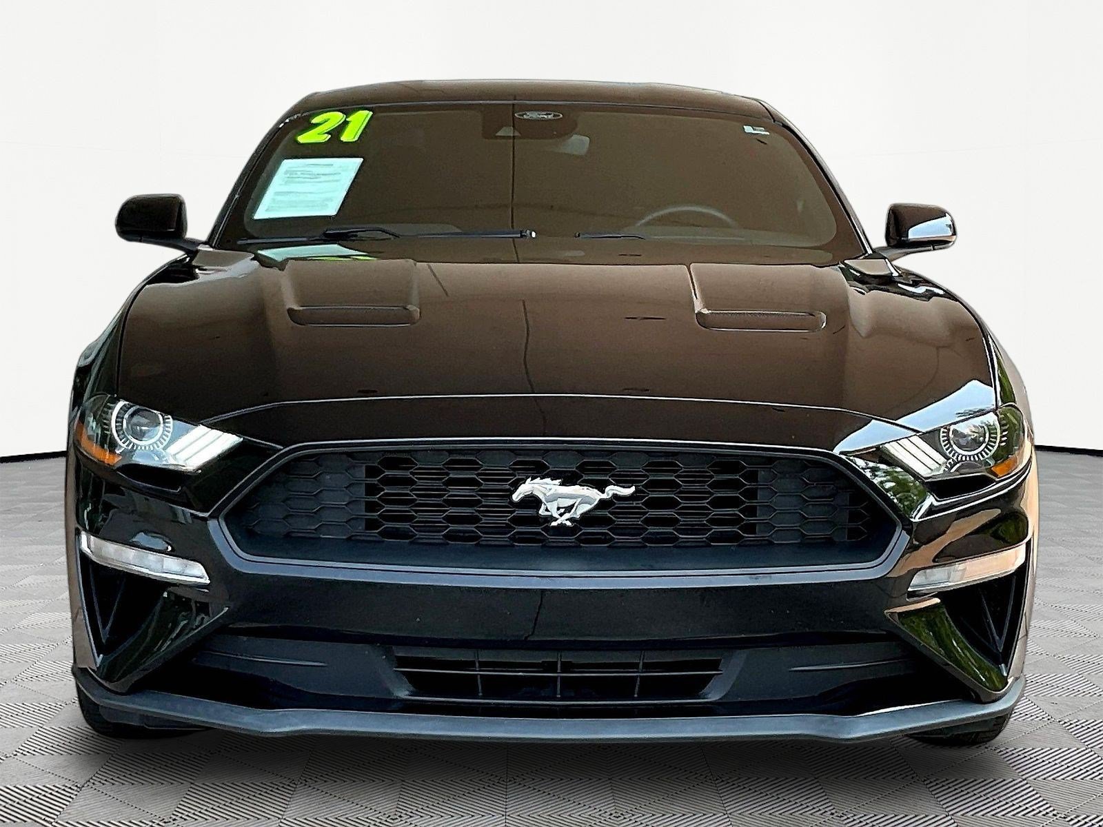 Used 2021 Ford Mustang Coupe w/ Equipment Group 101A RWD image 2