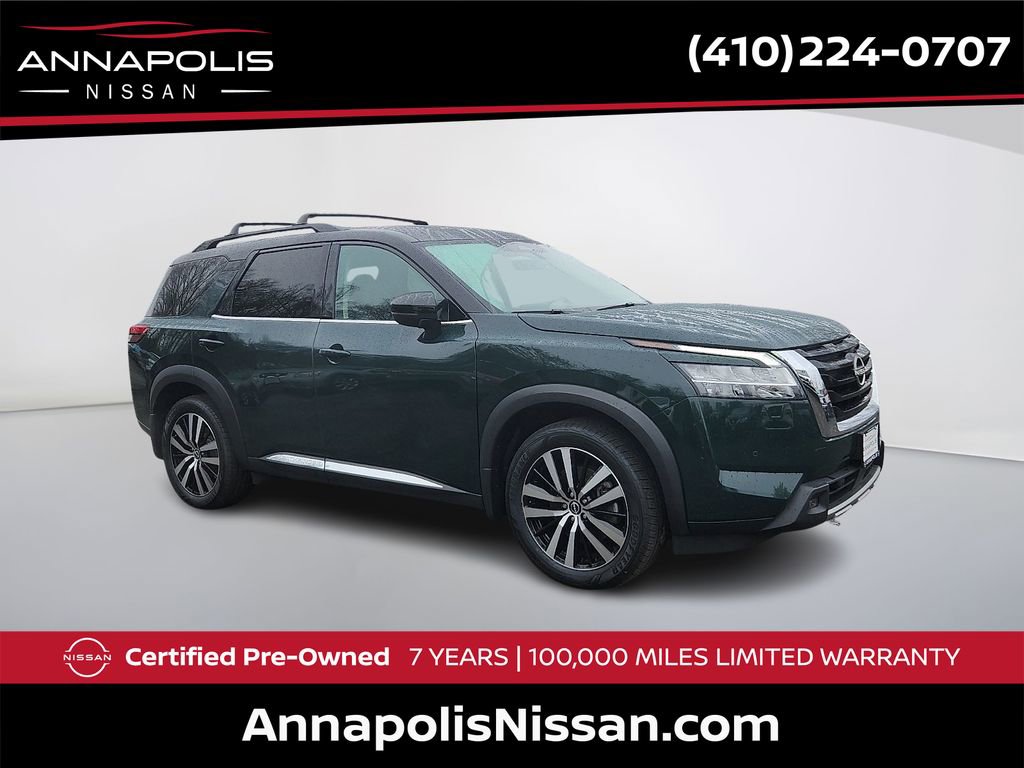 Certified 2023 Nissan Pathfinder Platinum w/ Cargo Package image 1