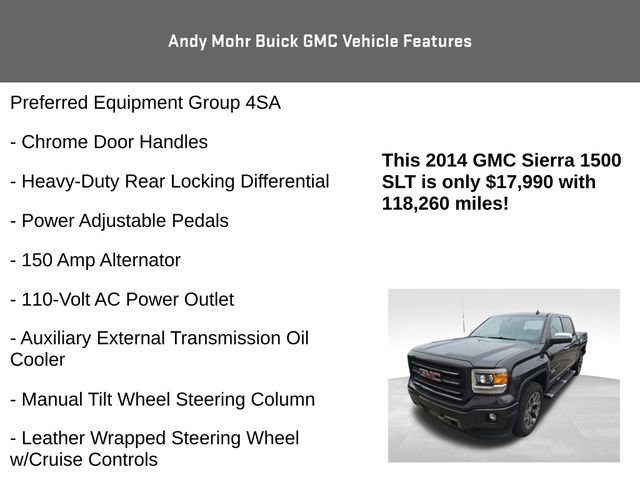 Used 2014 GMC Sierra 1500 SLT w/ All-Terrain Package image 12
