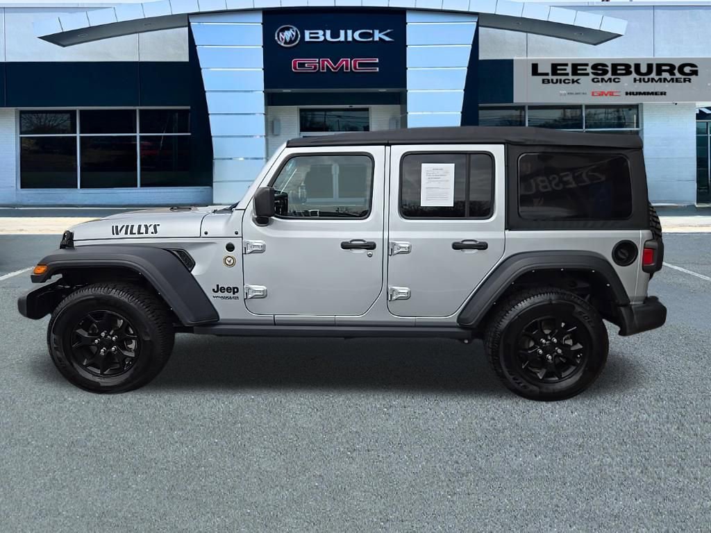 Used 2022 Jeep Wrangler Unlimited Willys image 4