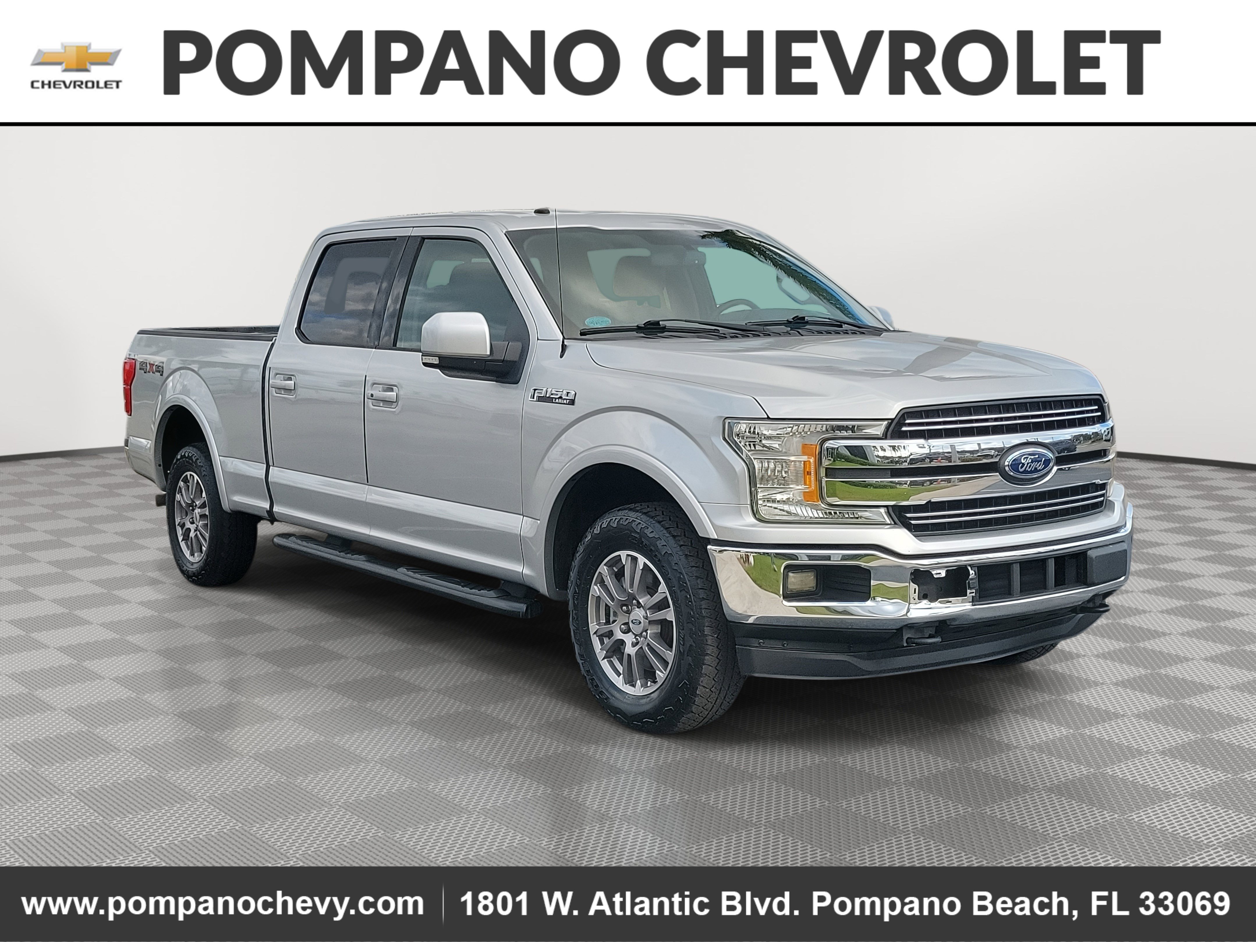 Used 2018 Ford F150 Lariat w/ Equipment Group 501A Mid image 1