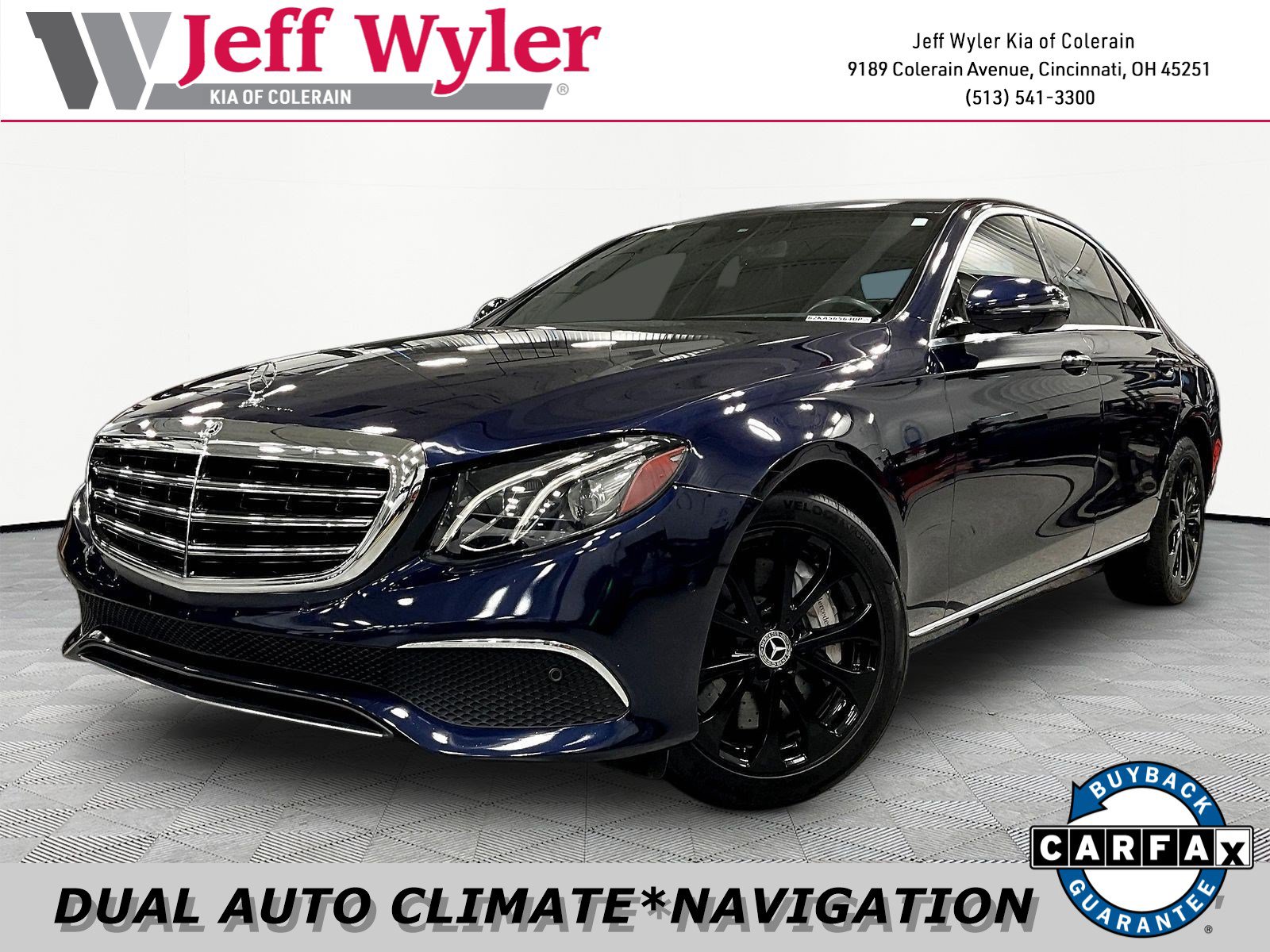Used 2019 Mercedes-Benz E 450 4MATIC Sedan w/ Premium Package image 1