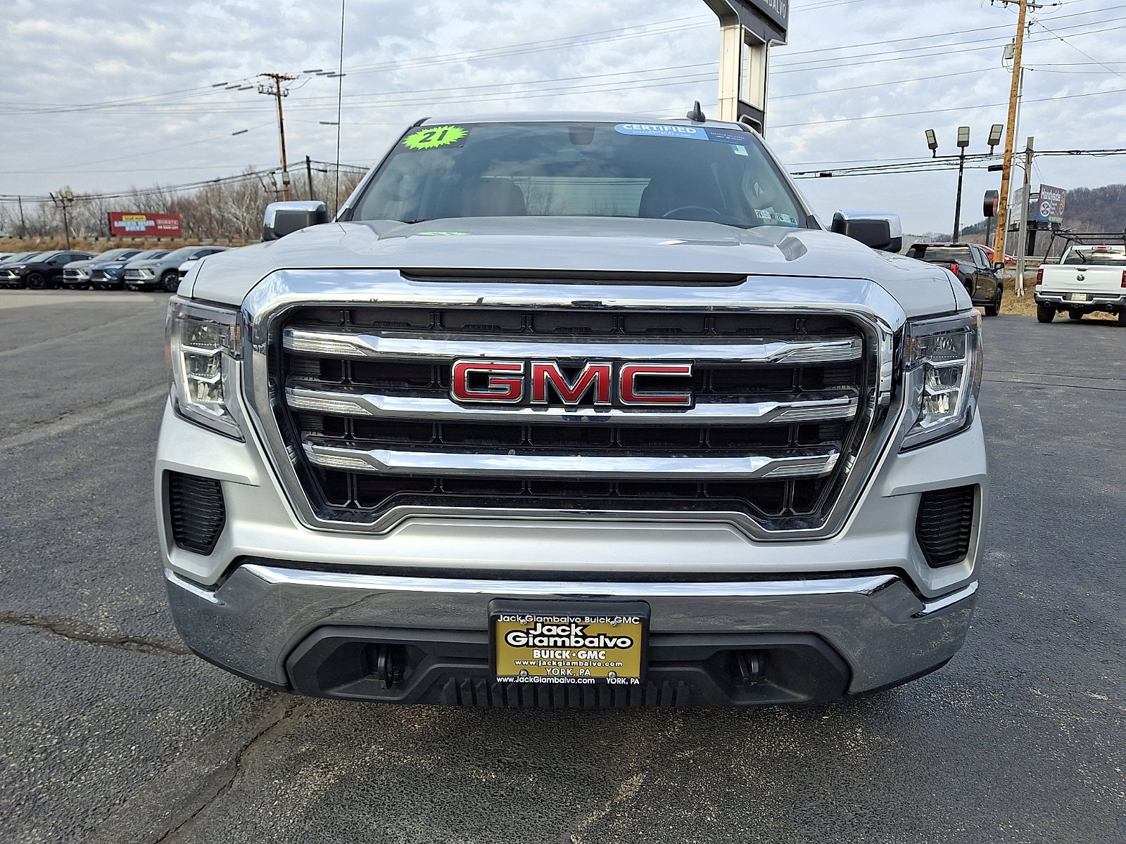 Certified 2021 GMC Sierra 1500 SLE w/ X31 Off-Road Package image 2