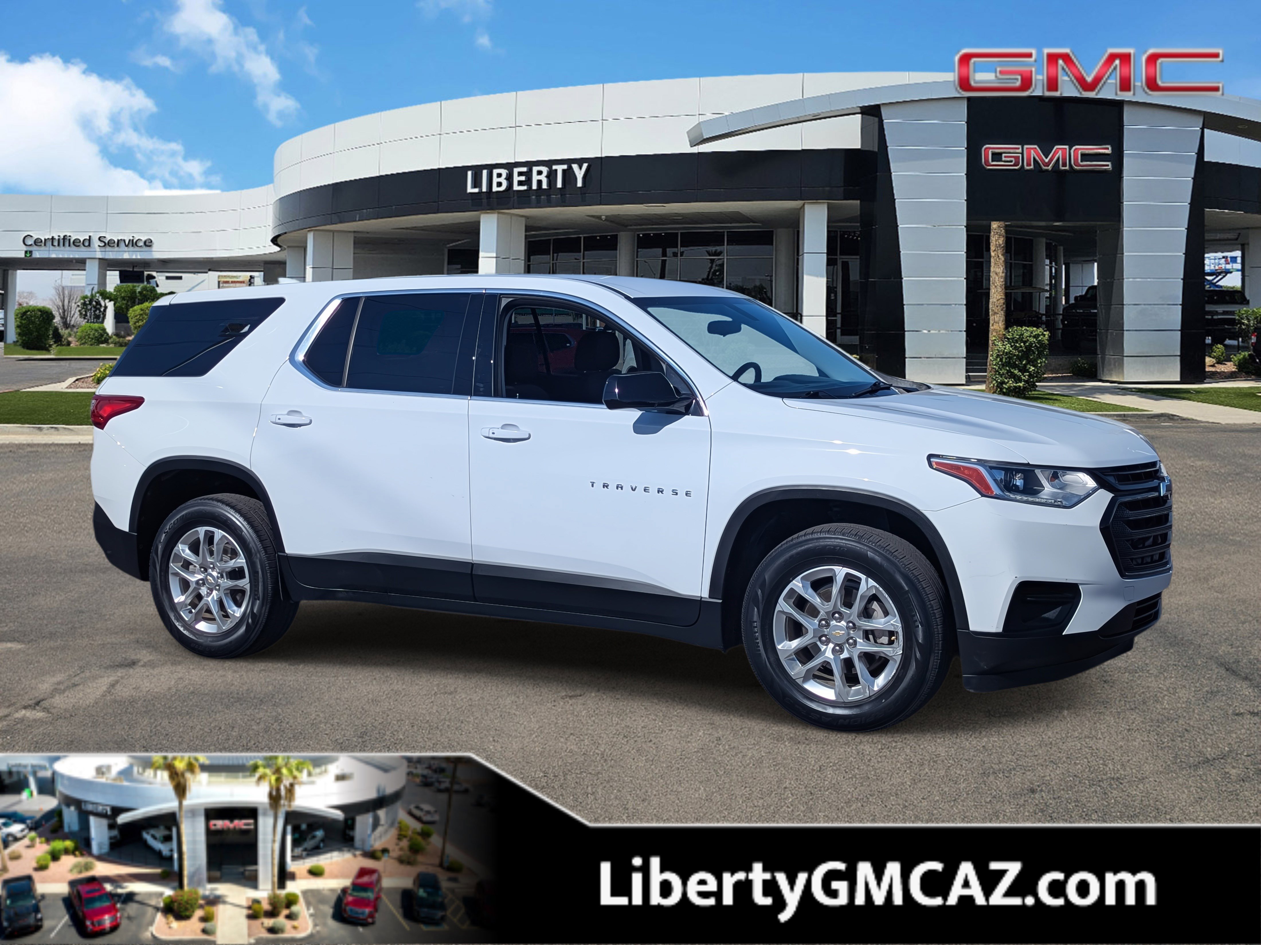 Used 2020 Chevrolet Traverse LS w/ LPO, Black Accent Package