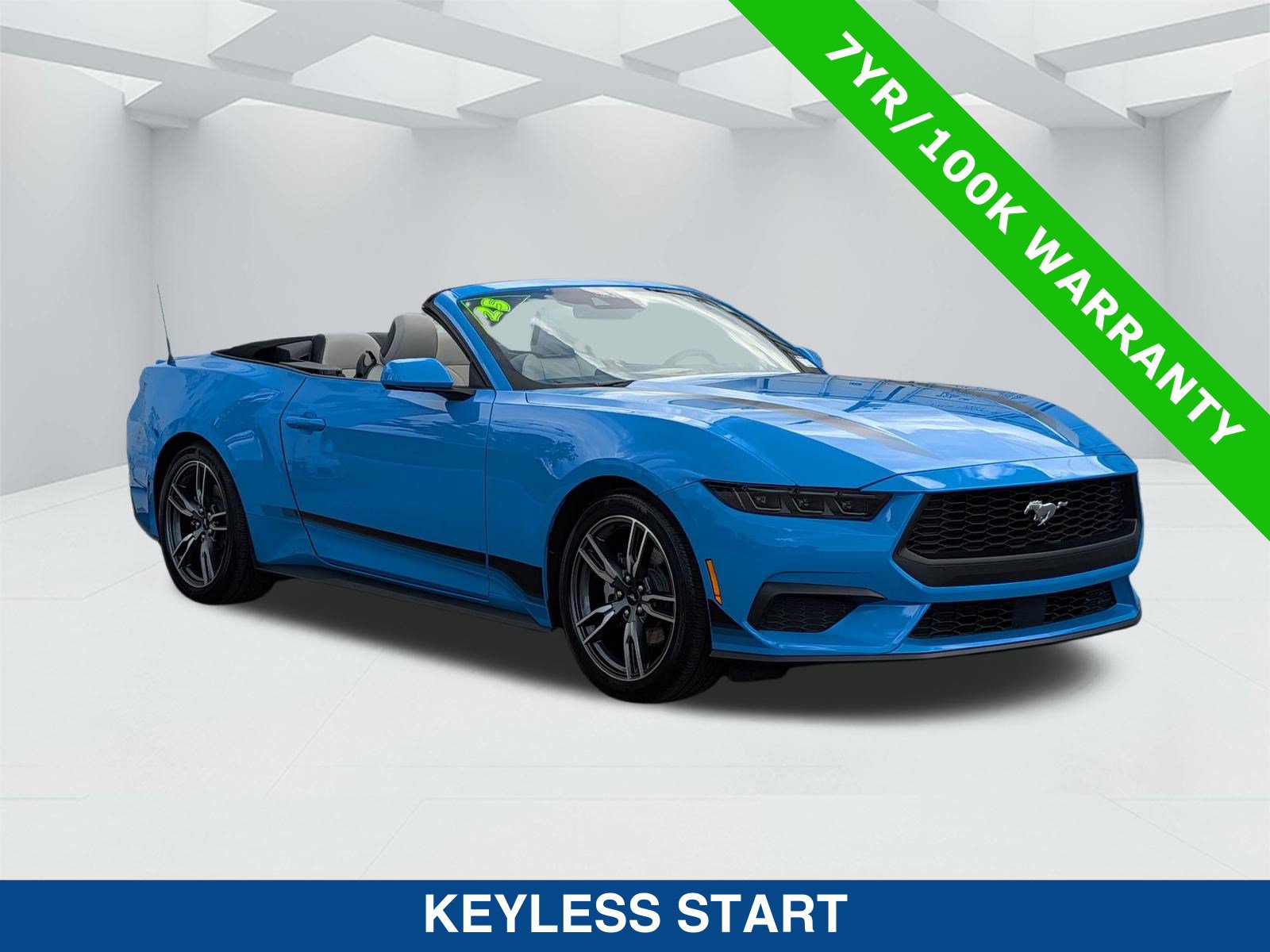 Used 2025 Ford Mustang Premium w/ Wheel & Stripe Package RWD image 3