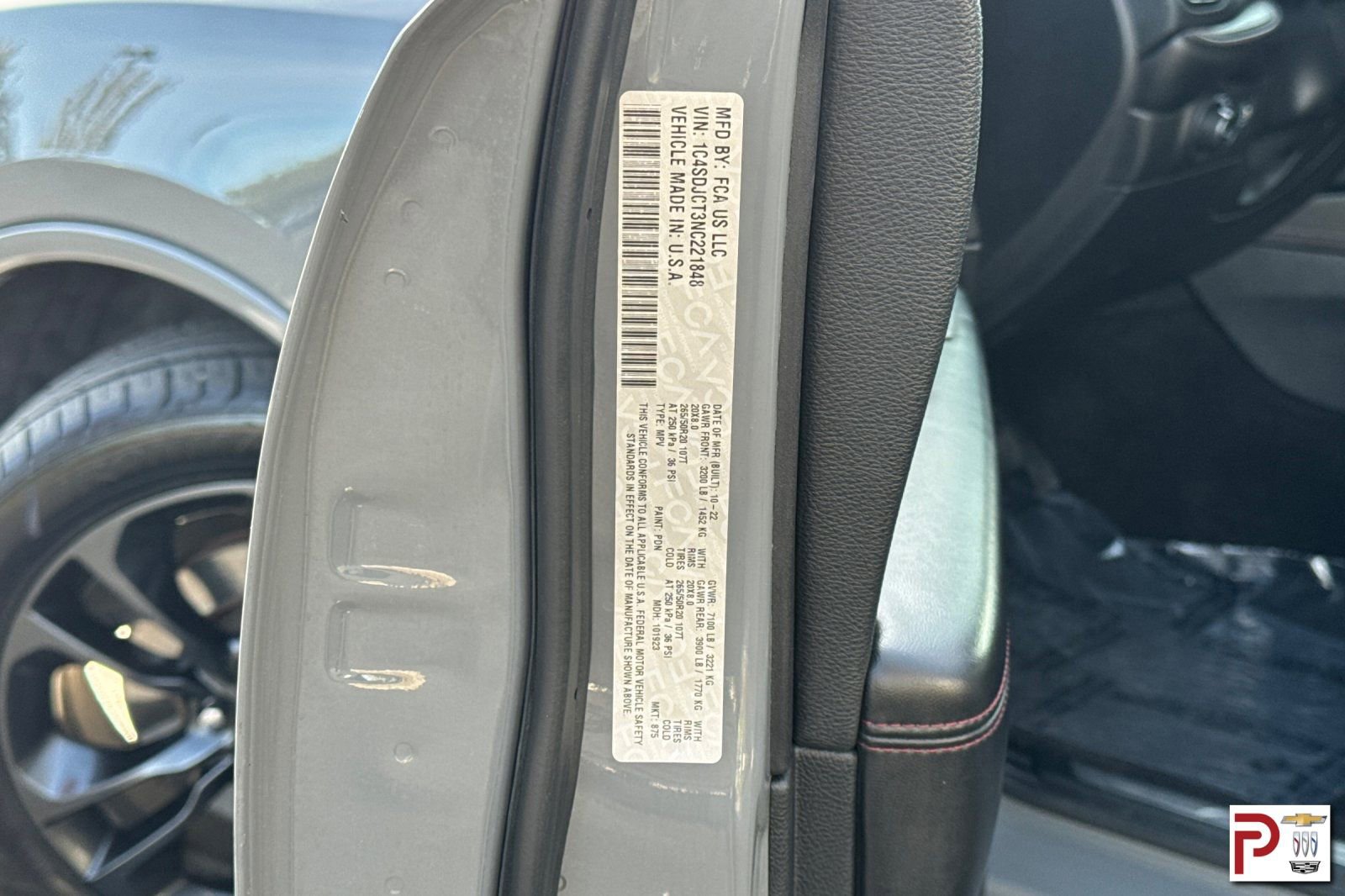 Used 2022 Dodge Durango R/T w/ Blacktop Package image 38