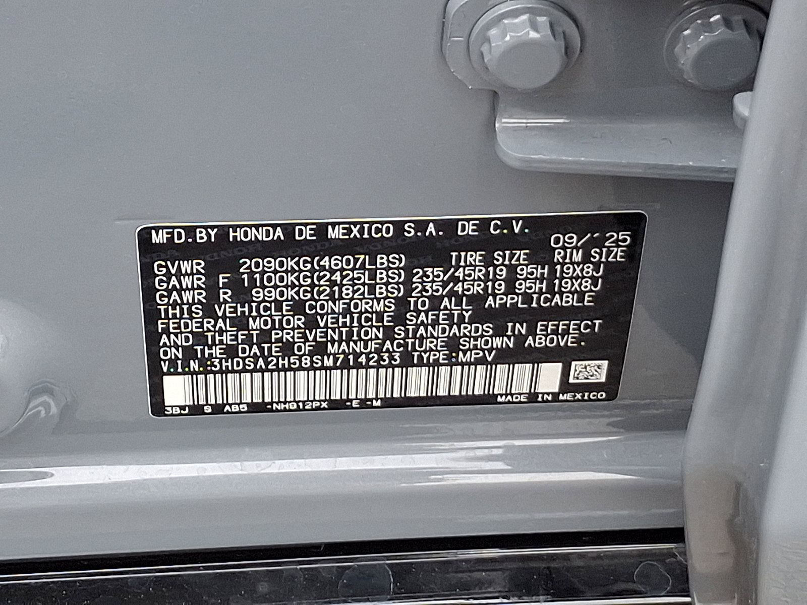 Certified 2025 Acura ADX A-Spec AWD/4WD image 27