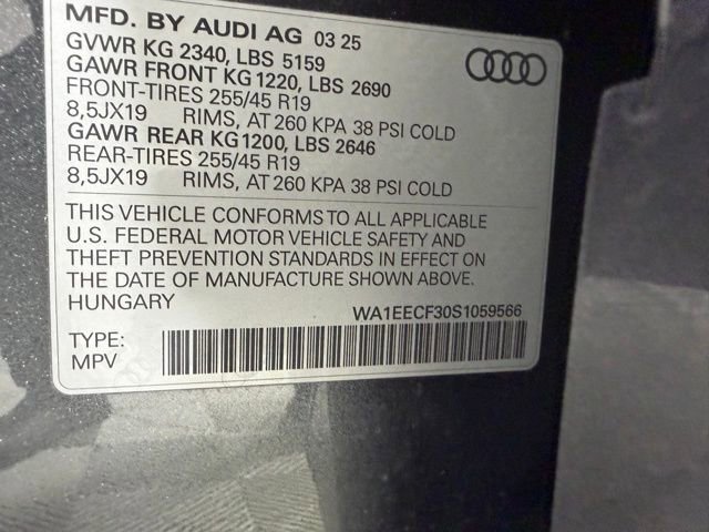 Used 2025 Audi Q3 2.0T Premium Plus w/ Premium Plus Package AWD/4WD image 26