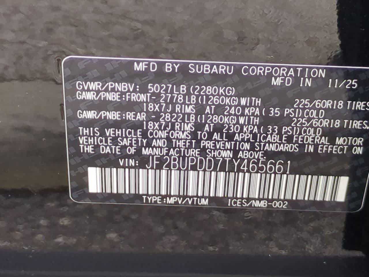 Certified 2026 Subaru Outback Limited AWD/4WD image 37