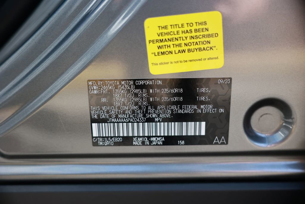 Used 2023 Toyota bZ4X XLE w/ Weather Package FWD image 39