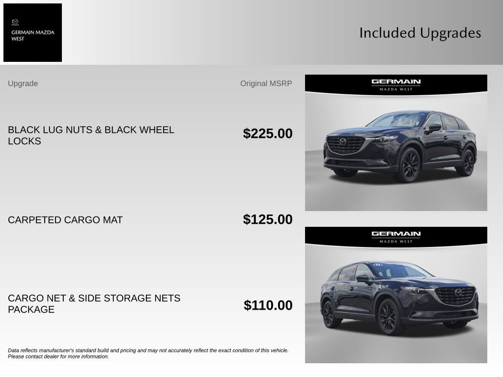 Used 2023 MAZDA CX-9 Touring Plus AWD/4WD image 10