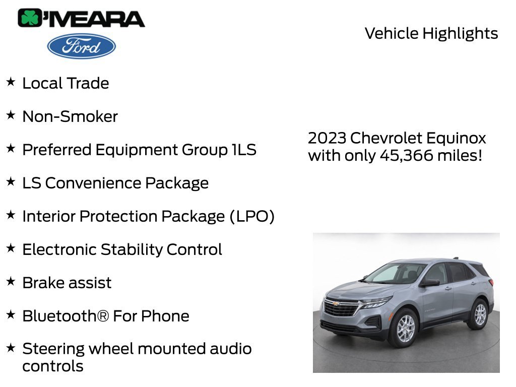 Used 2023 Chevrolet Equinox LS w/ LS Convenience Package FWD image 7