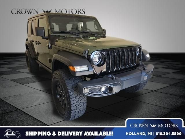 Used 2021 Jeep Wrangler Unlimited Sport AWD/4WD image 1