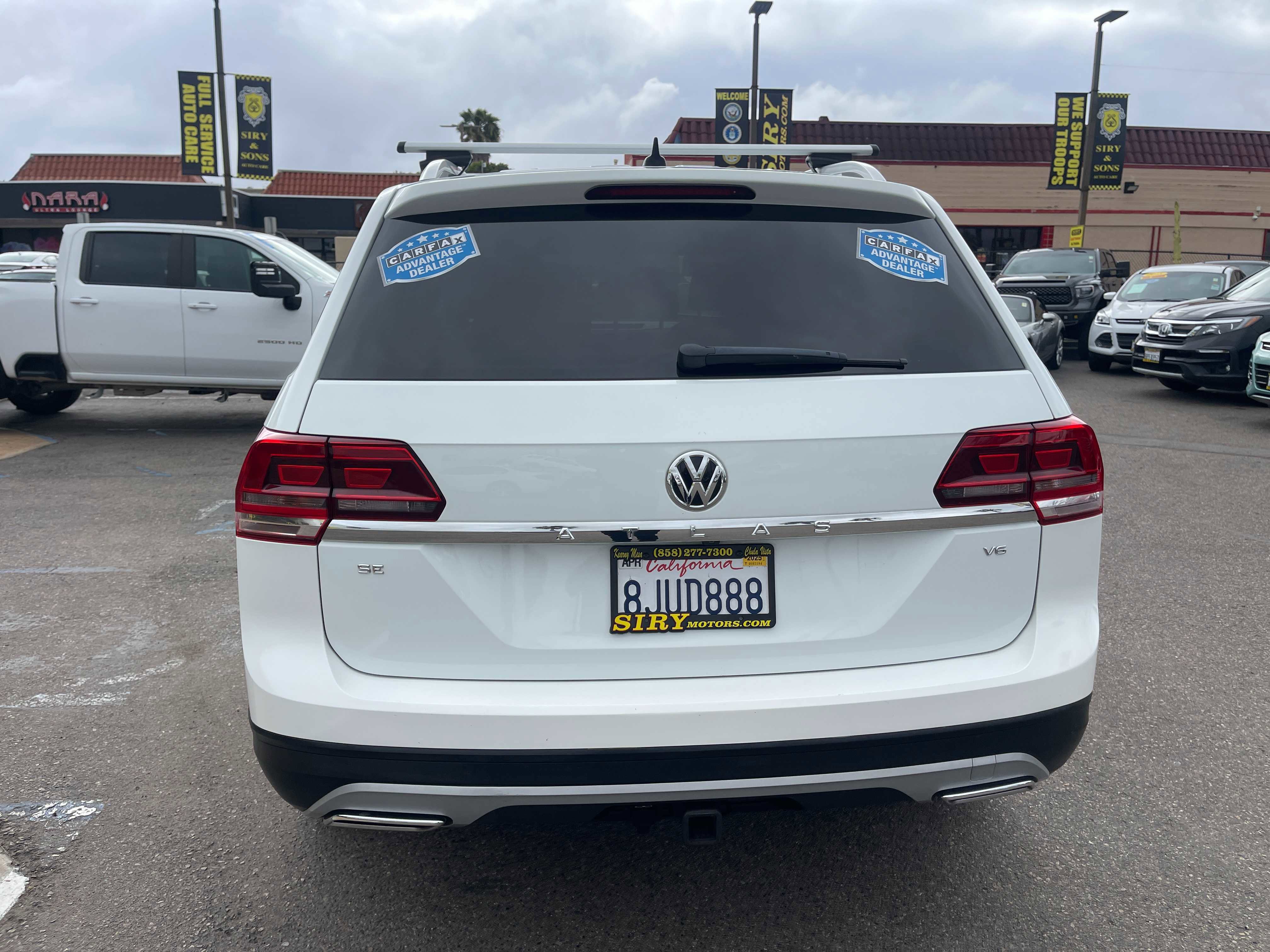 Used 2019 Volkswagen Atlas SE w/ Towing Package FWD image 4