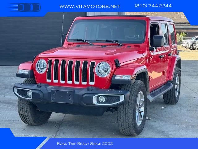 Used 2021 Jeep Wrangler Unlimited Sahara