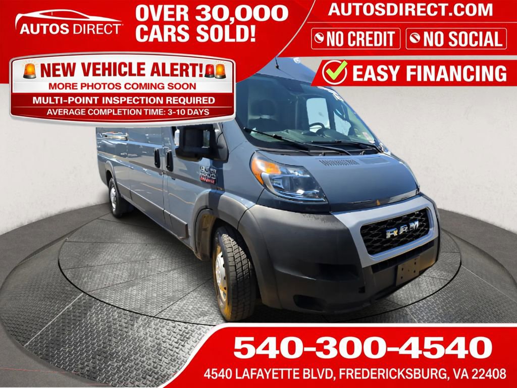 Used 2021 RAM ProMaster 3500