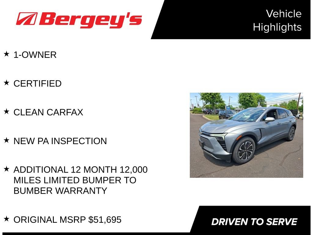 Certified 2024 Chevrolet Blazer EV LT AWD/4WD image 4