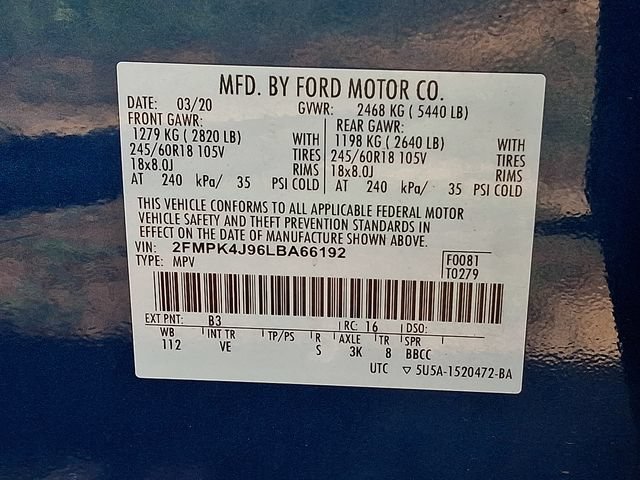 Used 2020 Ford Edge SEL w/ Convenience Package AWD/4WD image 26