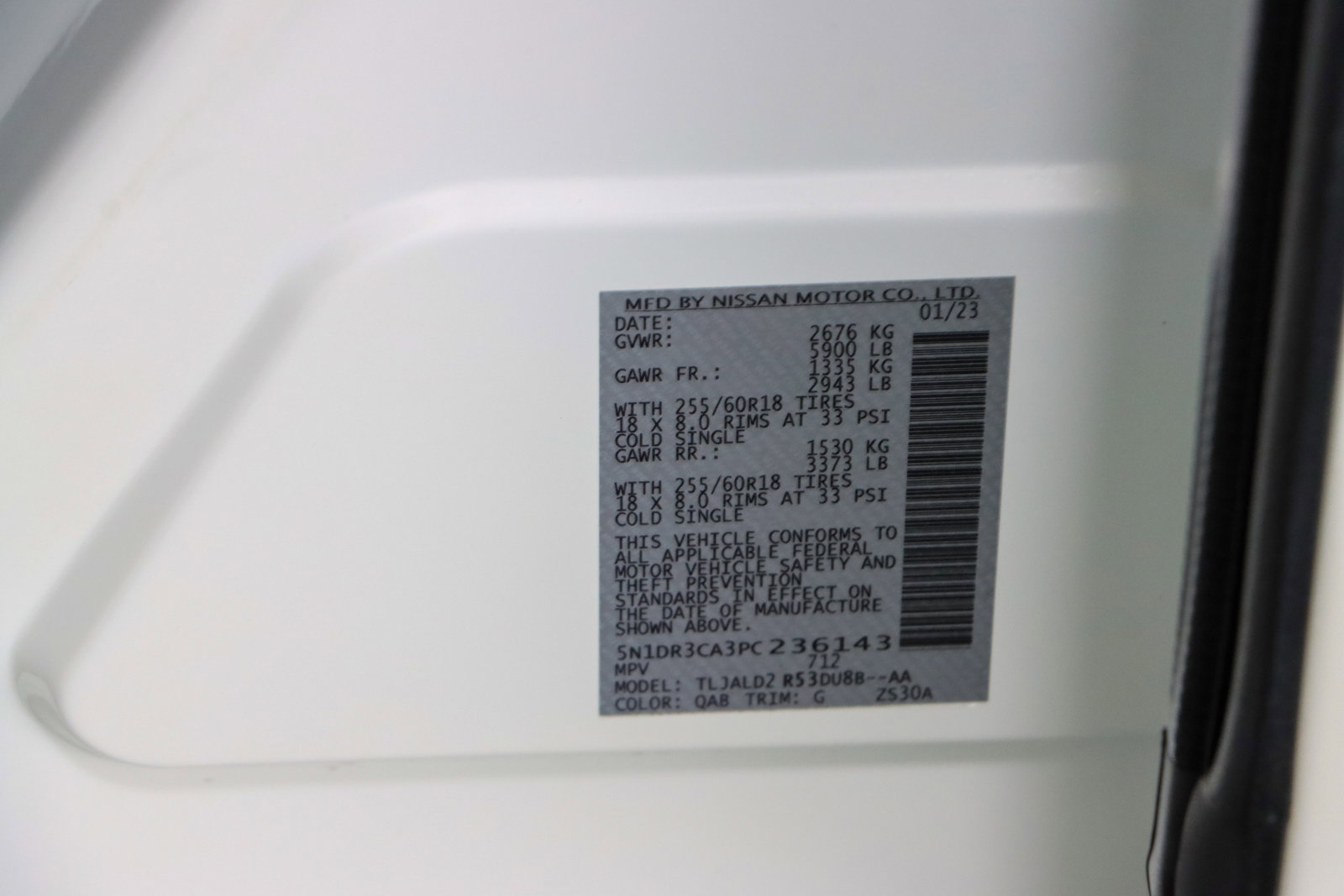 Used 2023 Nissan Pathfinder SL w/ Lighting Package (N92) image 34