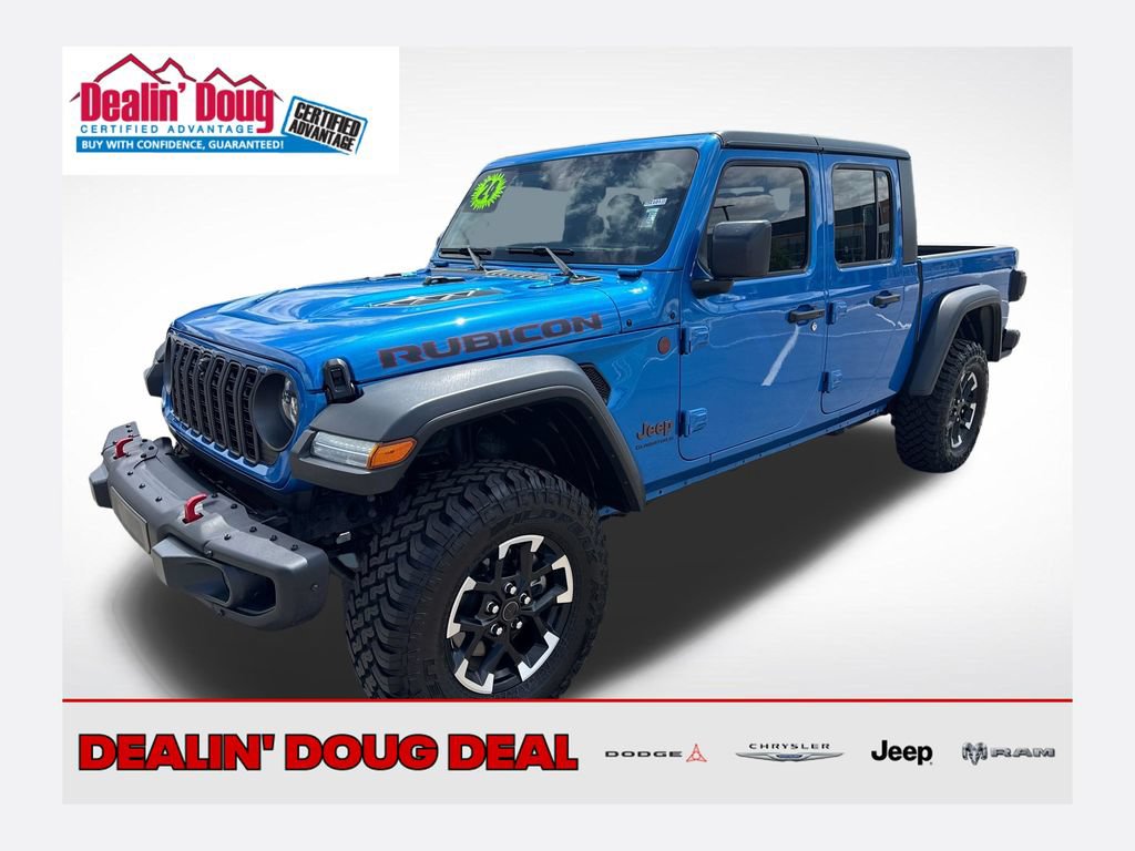 Used 2024 Jeep Gladiator Rubicon w/ Technology Group AWD/4WD image 1