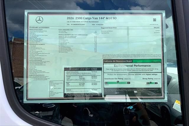 New 2026 Mercedes-Benz Sprinter 2500 image 35