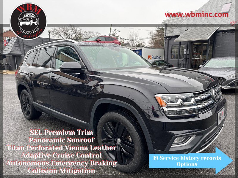 Used 2018 Volkswagen Atlas SEL Premium