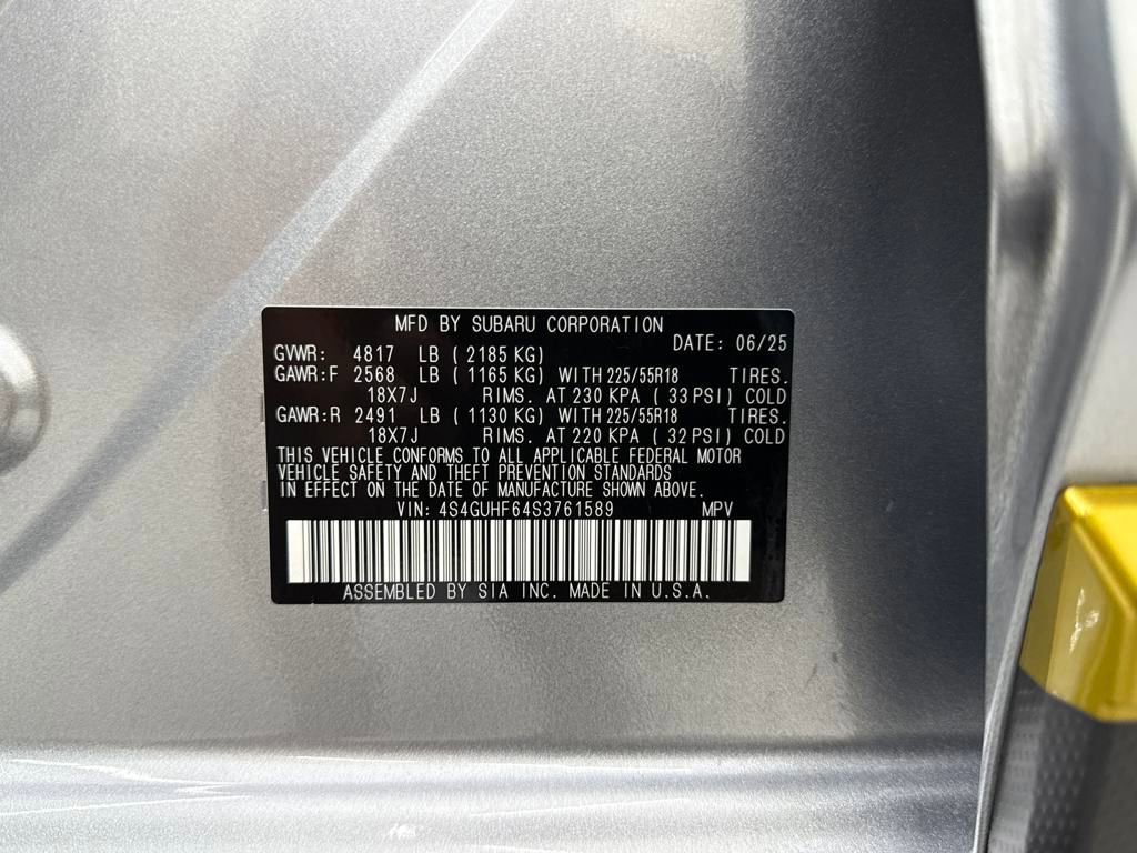 New 2025 Subaru Crosstrek 2.5i Sport image 27