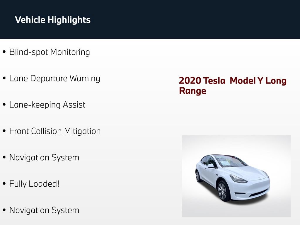 Used 2020 Tesla Model Y Long Range AWD/4WD image 63