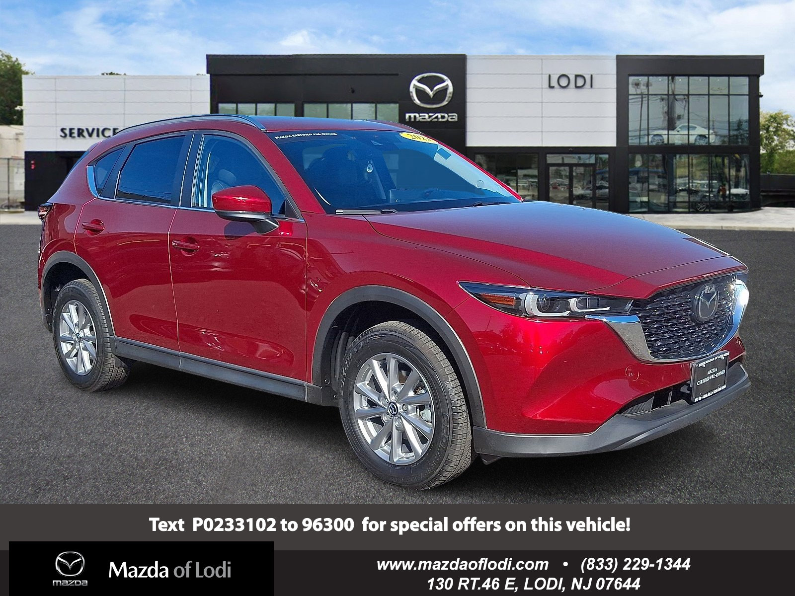 Certified 2023 MAZDA CX-5 AWD 2.5 S w/ Select Package image 1