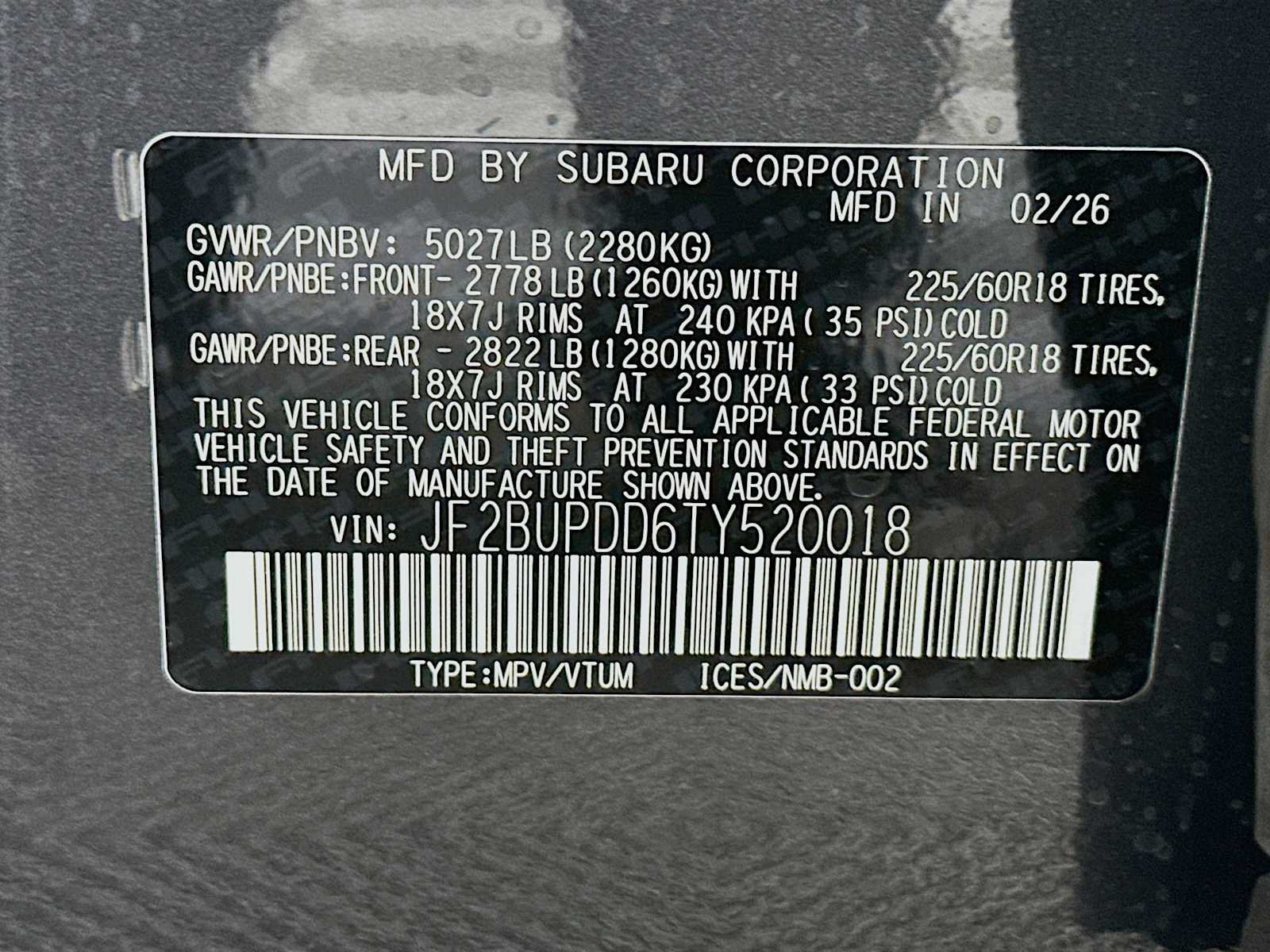 New 2026 Subaru Outback Limited AWD/4WD image 31
