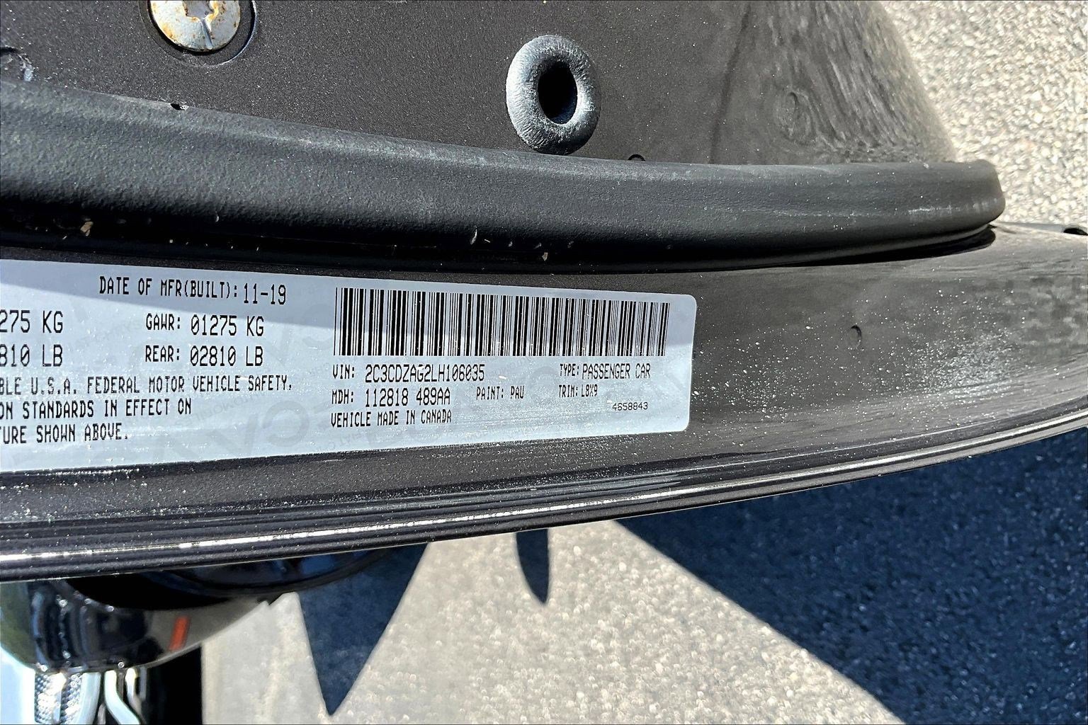 Used 2020 Dodge Challenger SXT w/ Blacktop Package RWD image 17
