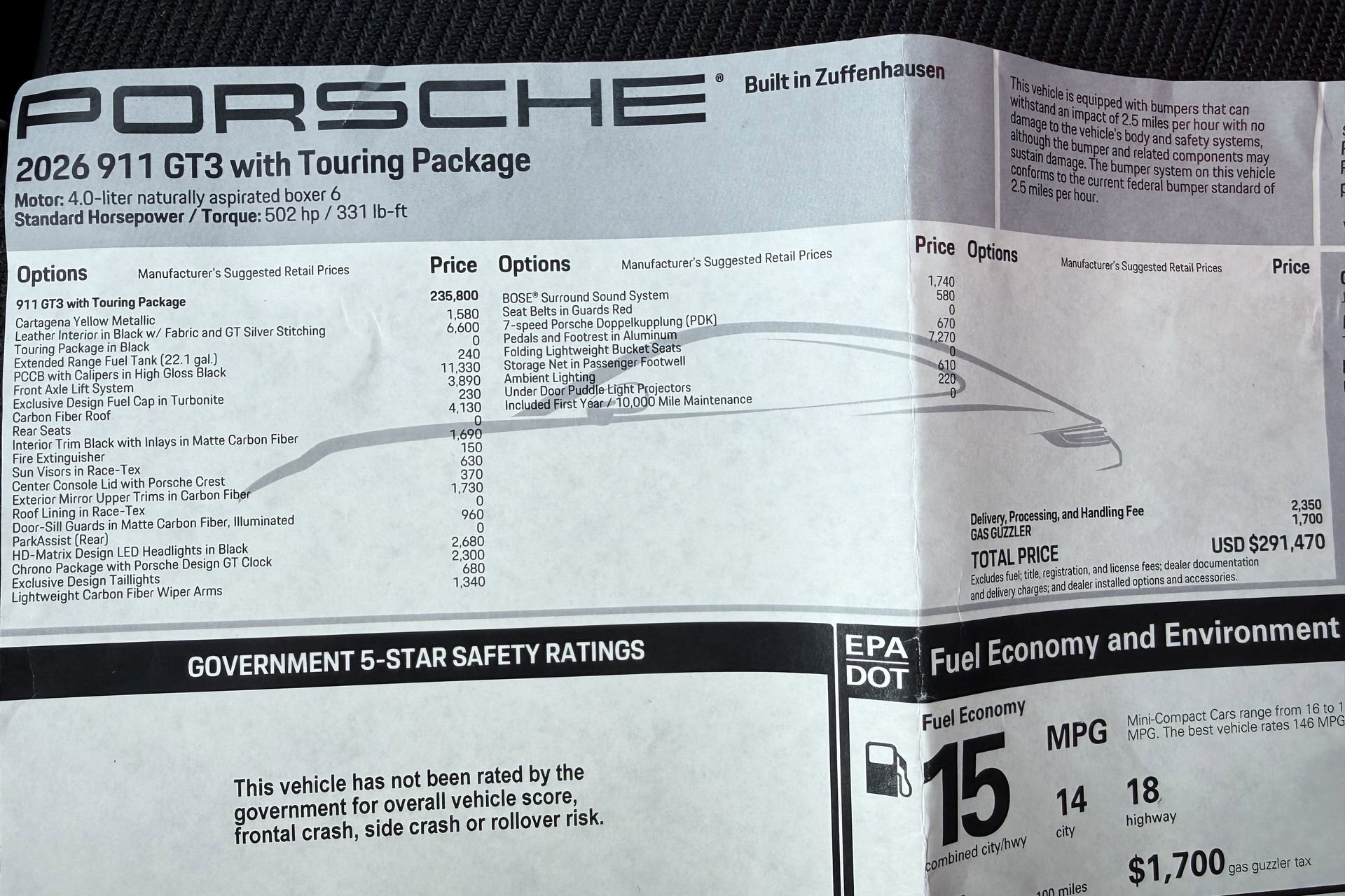 Used 2026 Porsche 911 GT3 image 39